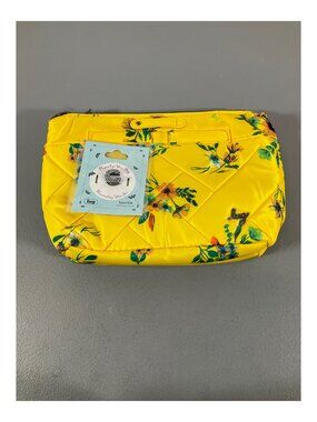 Lug Flare 2 Bouquet Yellow Quilted Crossbody Bag with RFID Protection and Detach